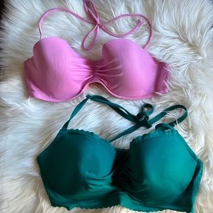 ✨DONATED✨ // 2 Victoria Secret’s SWIM TOPS 36C